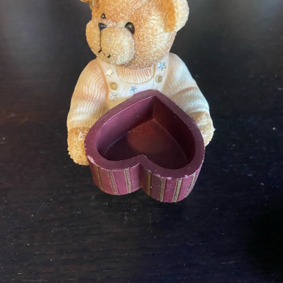 Small Bear Heart Trinket Holder - Picture 3 of 5